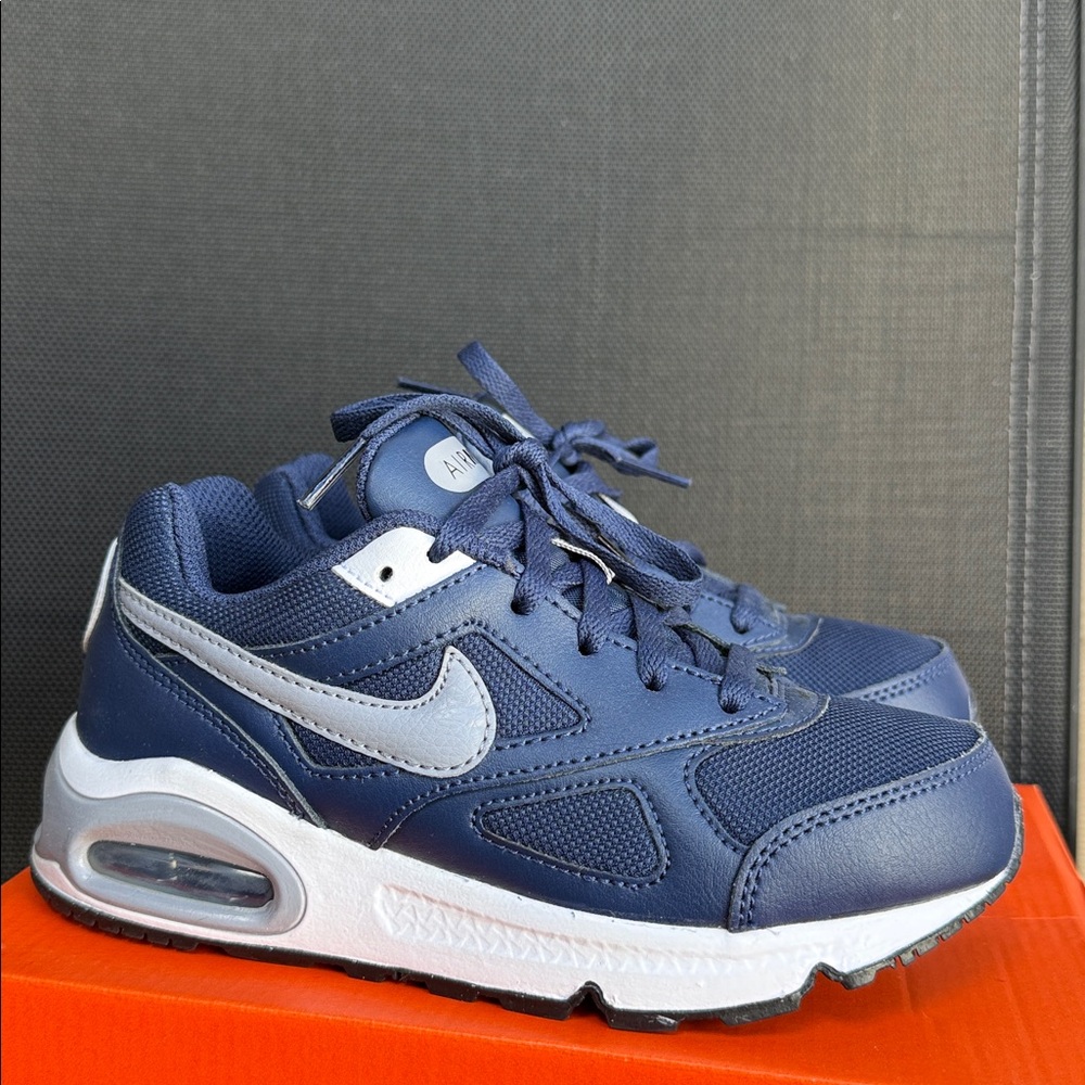 Nike Kids Navy and White Sneakers